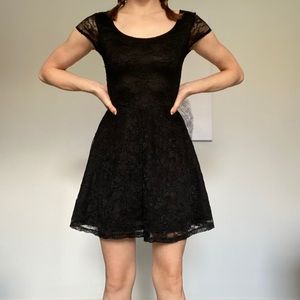 Black Lace Dress